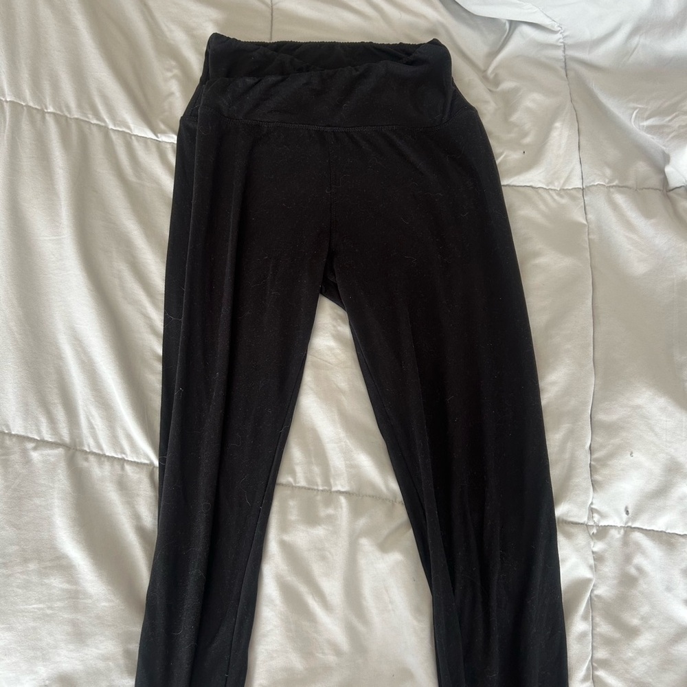 THE GYM PEOPLE cross over leggings,tummy control